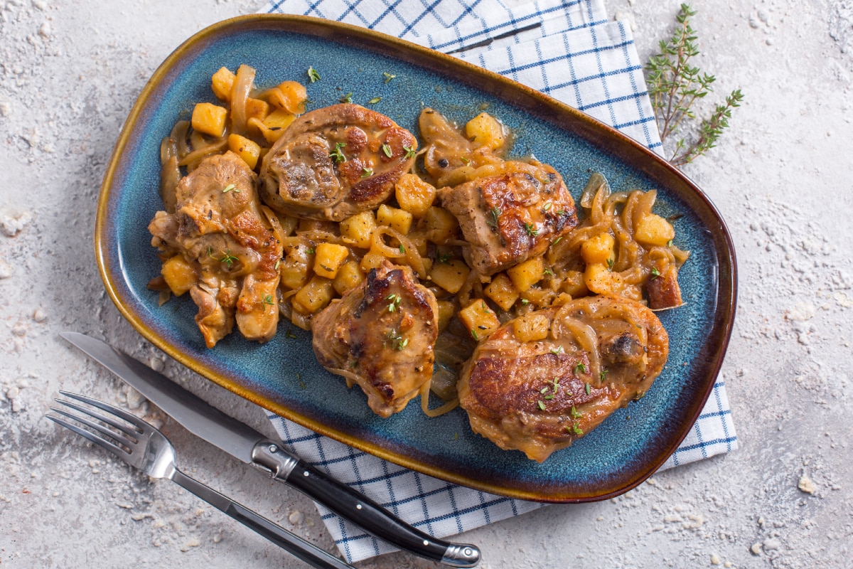 Zicklein in der Pfanne