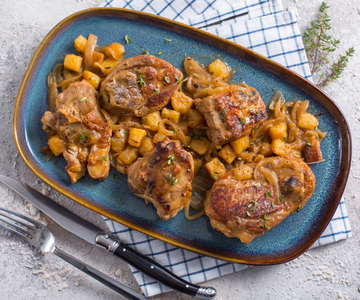 Zicklein in der Pfanne