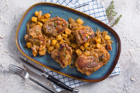 Zicklein in der Pfanne