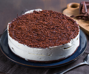 Halbgefrorener Kuchen