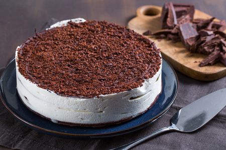 Halbgefrorener Kuchen