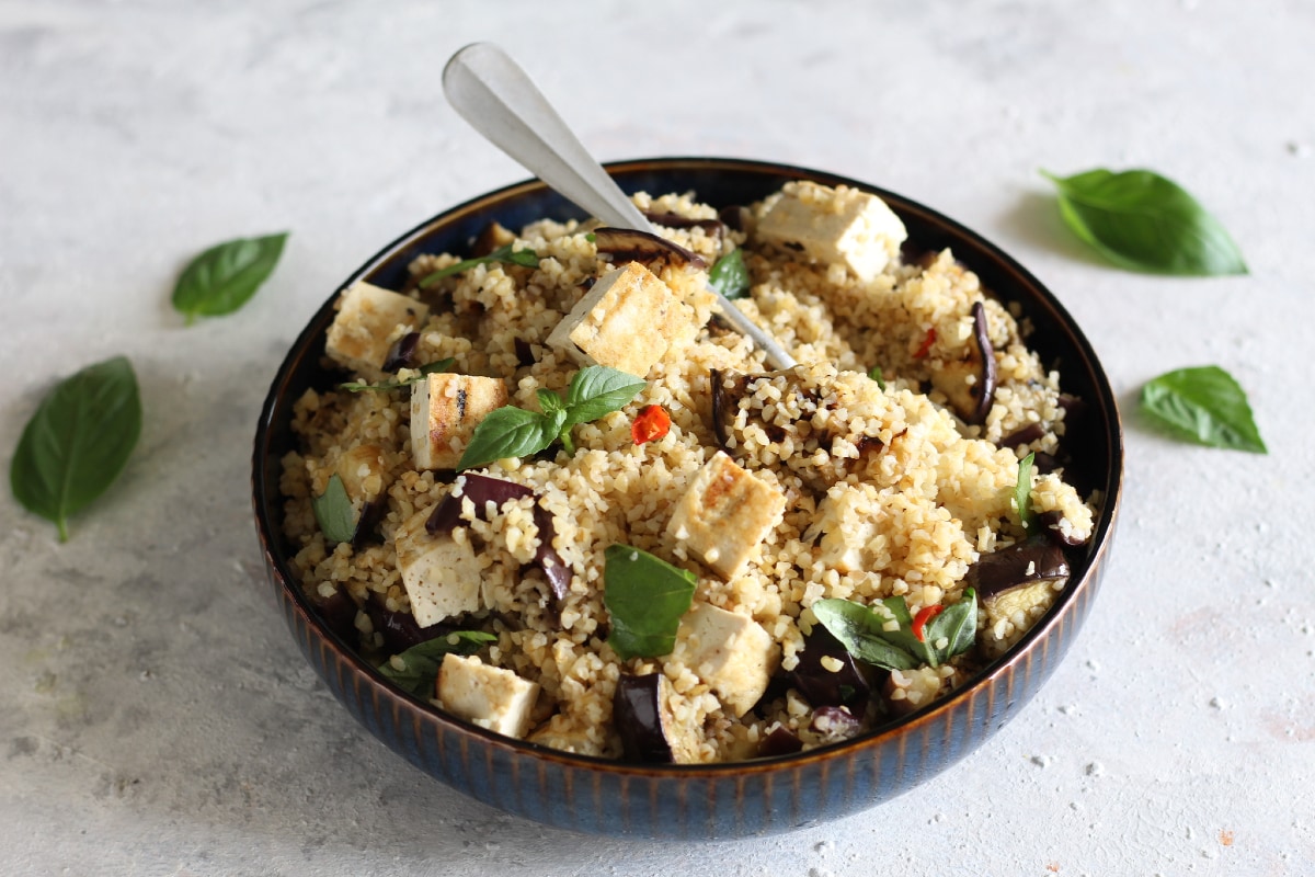 Vegane Bulgur-Salat