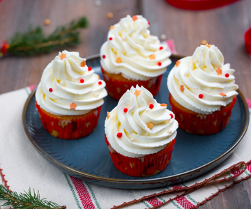 Weihnachts-Cupcake