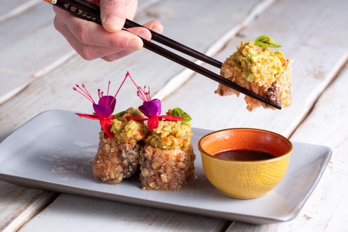 Knuspriger Lachs mit Panko