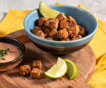 Tofu in der Heißluftfritteuse