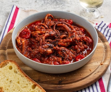 Moscardini in guazzetto