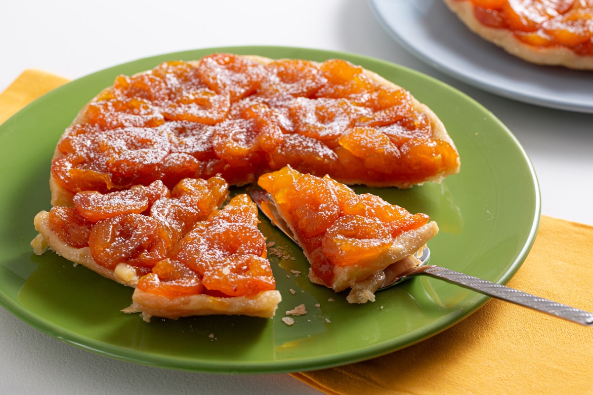 Aprikosen-Tarte-Tatin