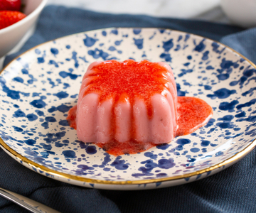 Erdbeer-Pudding