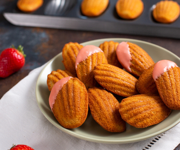 Erdbeer-Madeleines