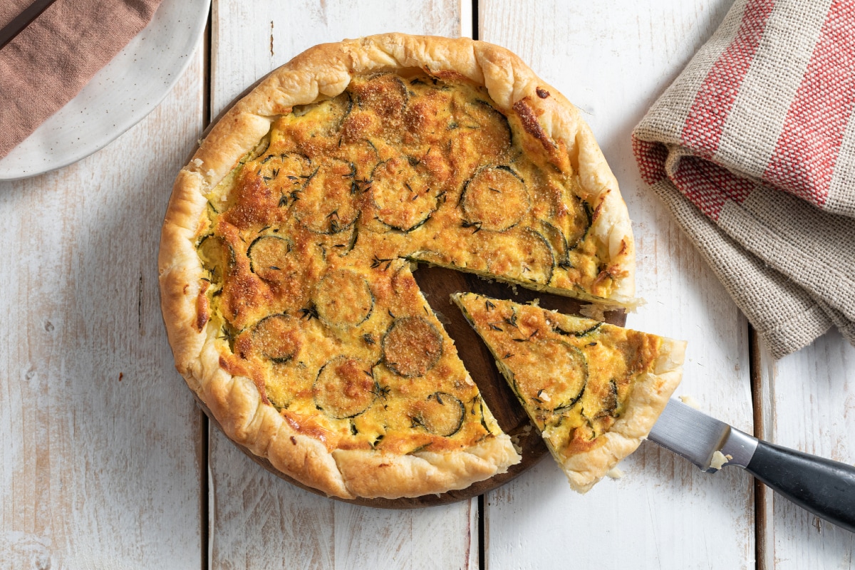 Zucchini-Ricotta-Quiche