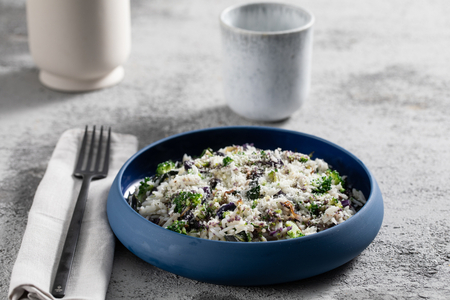 Gebratener Reis mit Kokos