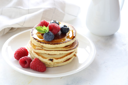 Pfannkuchen ohne Milch