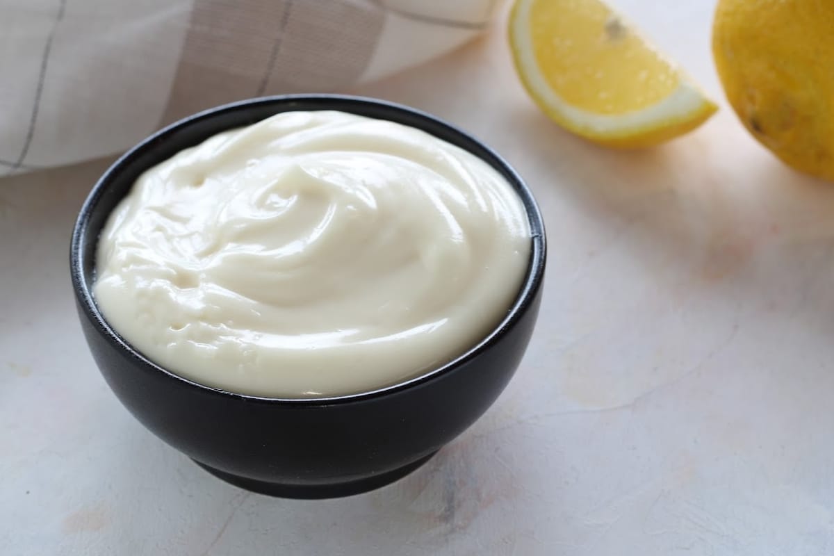 Mayonnaise mit Stabmixer