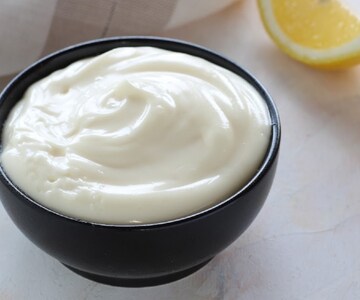 Mayonnaise mit Stabmixer