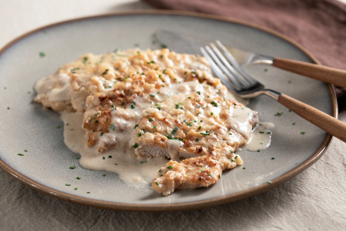 Schweinelende in Milch