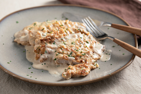 Schweinelende in Milch