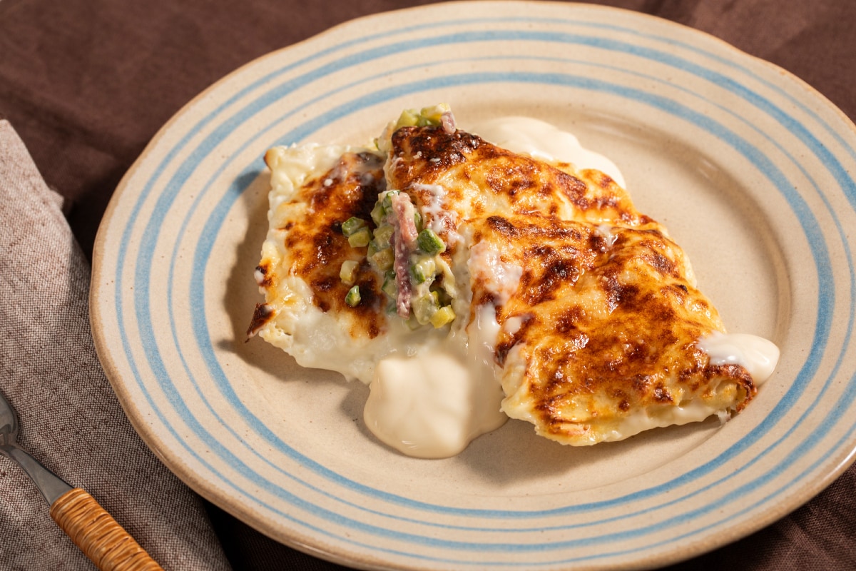 Lasagnepäckchen mit Zucchini