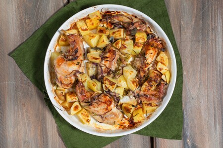 Kaninchen in der Mikrowelle