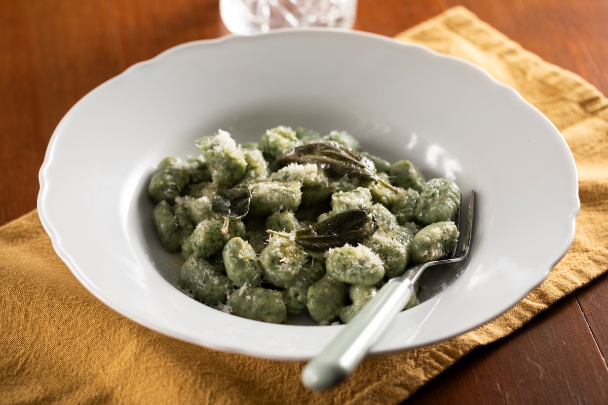 Ricotta-Spinat-Gnocchi