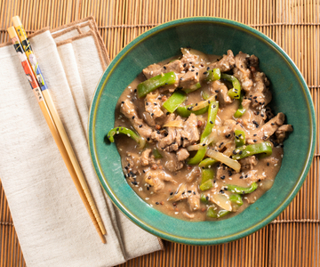 Rindfleisch mit Szechuan-Pfeffer