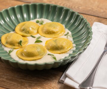 Ravioli mit Kräutern