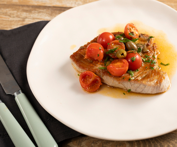 Thunfisch in der Pfanne