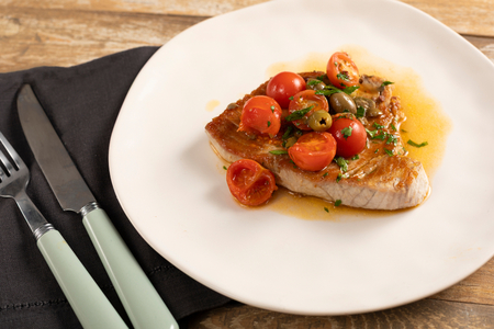 Thunfisch in der Pfanne