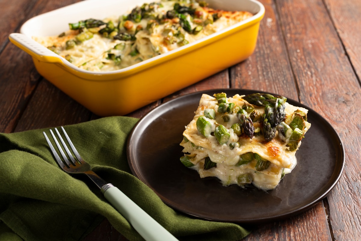 Spargel-Lasagne