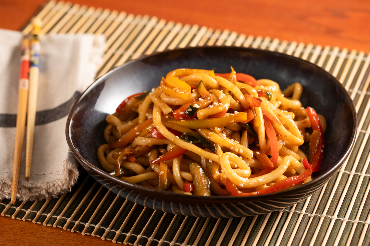 Udon mit Gemüse