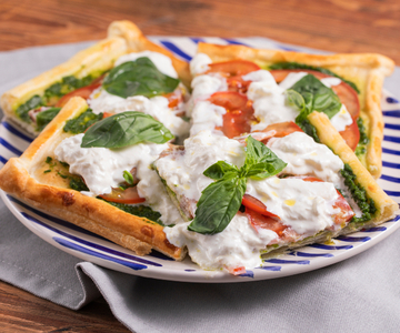 Sommerliche salzige Torte