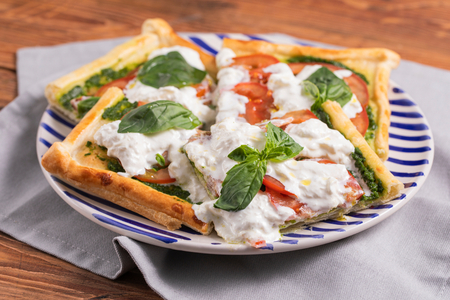 Sommerliche salzige Torte