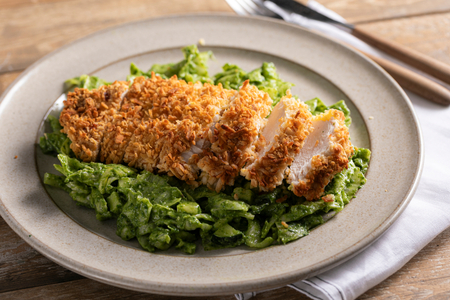 Hähnchenbrust im Heißluftfritteuse