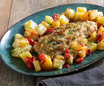 Gratinierter Kabeljau