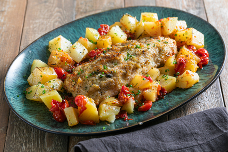 Gratinierter Kabeljau