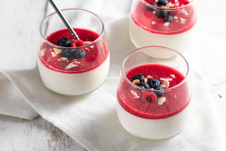 Vegane Panna Cotta