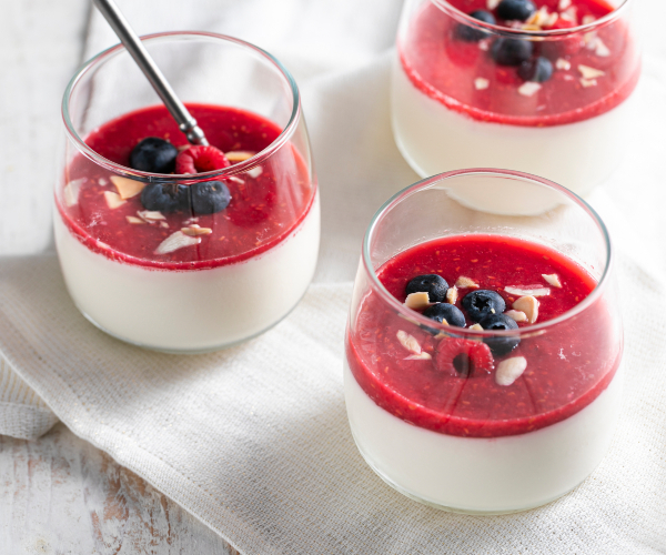 Vegane Panna Cotta
