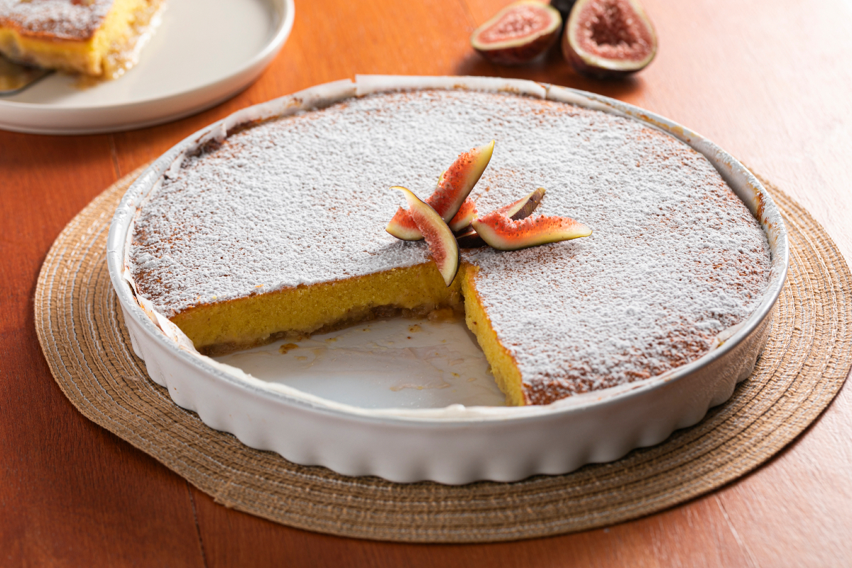 Clafoutis mit Feigen