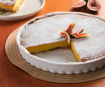 Clafoutis mit Feigen