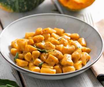 Glutenfreie Kürbisgnocchi