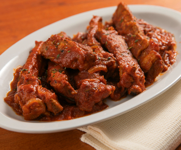 Soße mit Schweinerippchen