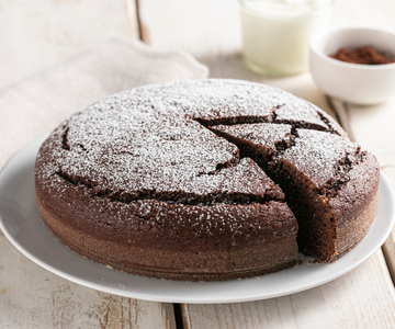 7-Becher-Kuchen mit Kakao