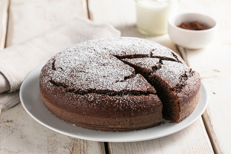 7-Becher-Kuchen mit Kakao