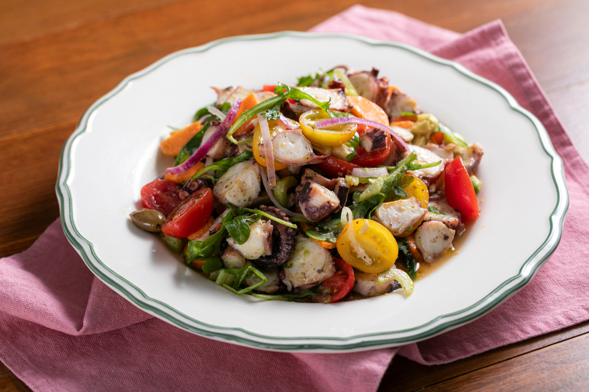 Oktopus nach katalanischer Art