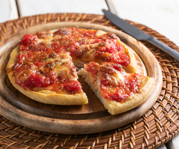 Flüssige Pizza in der Heißluftfritteuse