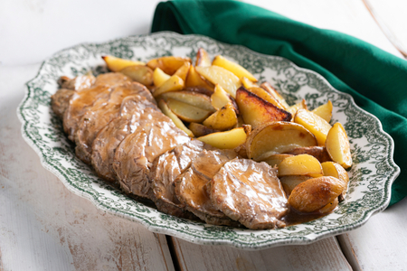 Kalbsbraten mit Marsala