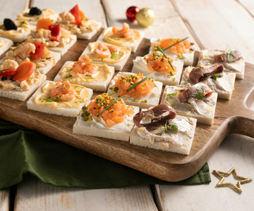 Weihnachtliche Häppchen