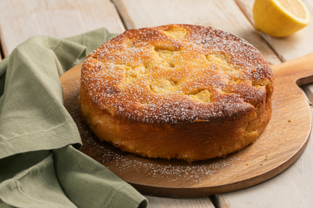 Zitronen-Apfelkuchen