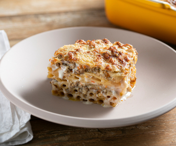 Weiße Ziti aus dem Ofen