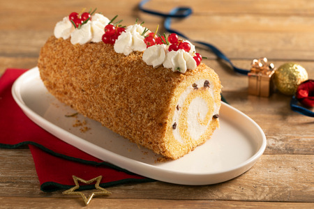 Pandororolle mit Ricottacreme