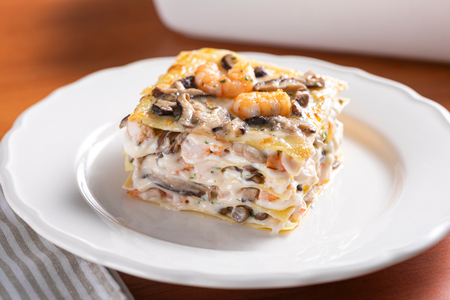 Lasagne Meer und Berge